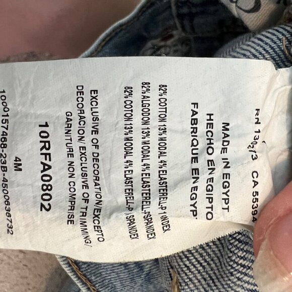 Rock & Republic Women's High Roller High Rise Skinny Jean Size 4 Blue Stretch - Picture 13 of 13